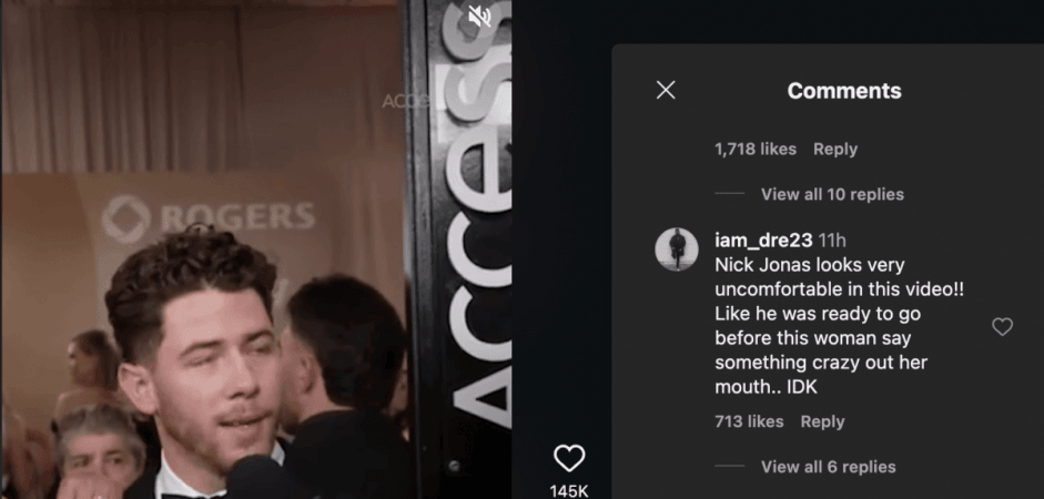 Nick Jonas looks uncomfortable as Priyanka talks to Snoop Dogg