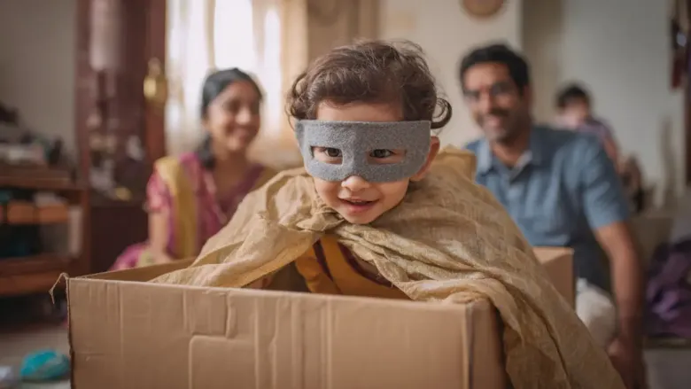 Make toys from imagination