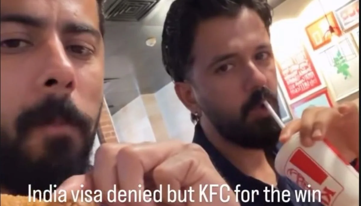 Ali Khan posted a story on Instagram about his Indian visa denial