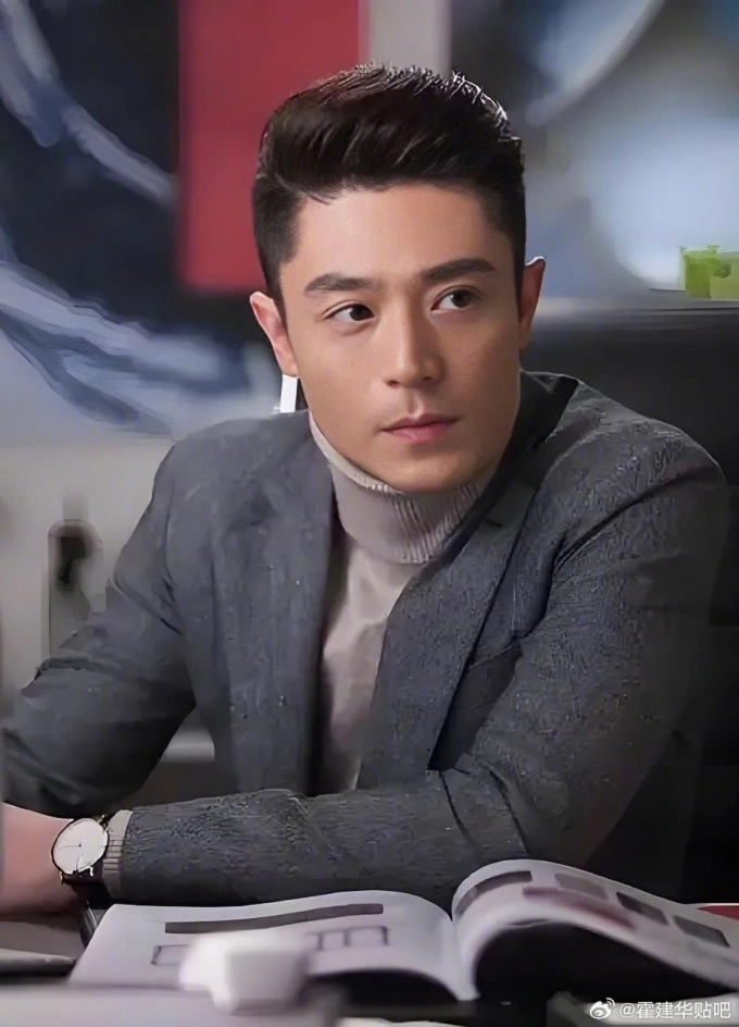 Taiwanese actor Wallace Huo. Photo from Huos Weibo