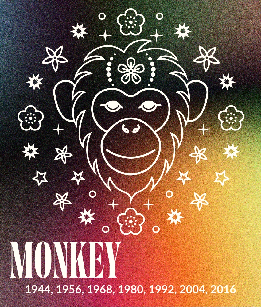 monkey weekly chinese horoscopes animal sign january 19 - 25, 2026