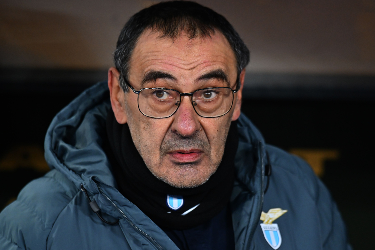 Verona, Italy - January 11: Maurzio Sarri Head Coach Of Ss Lazio During The Serie A Match between Hellas Veronona FC and SS Lazio at Stadiio Marcantonio Bentegodi on January 11, 2026 in Verona, Italy. (Photo by Alessandro Sabattini/Getty Images)