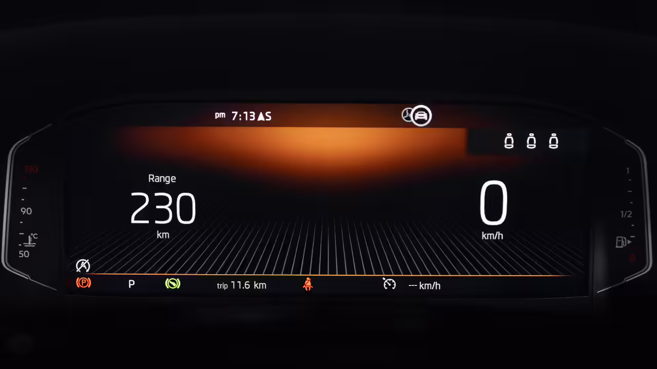 Fully digital cluster