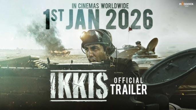 Ikkis starring Dharmendra, Jaideep Ahlawat, Agastya Nanda