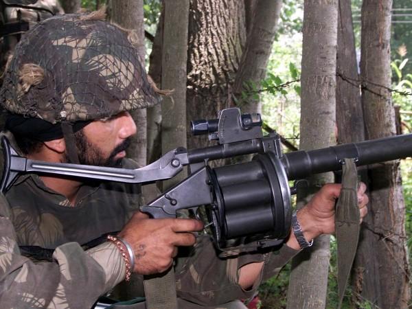 Indian Army soldier on the LoC