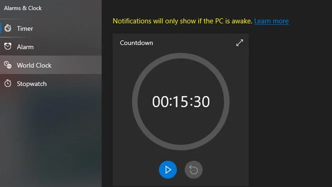 Alarm And World Clock