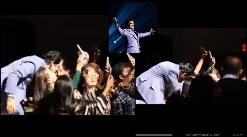 'Disgusting, cringe': New video of Udit Narayan lip kissing female fan during Concert surfaces, netizens call him 'repeat offender'