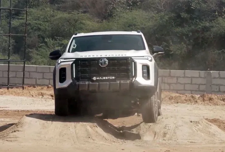 mg majestor off roading track