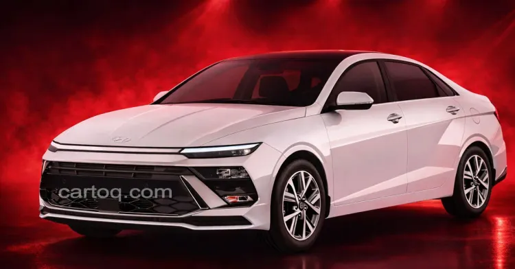 hyundai verna facelift imagined digitally