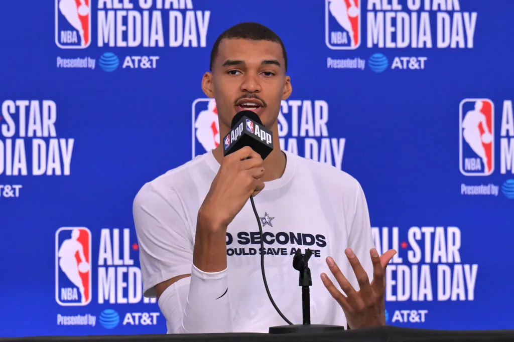 Spurs All-Star Victor Wembanyama 