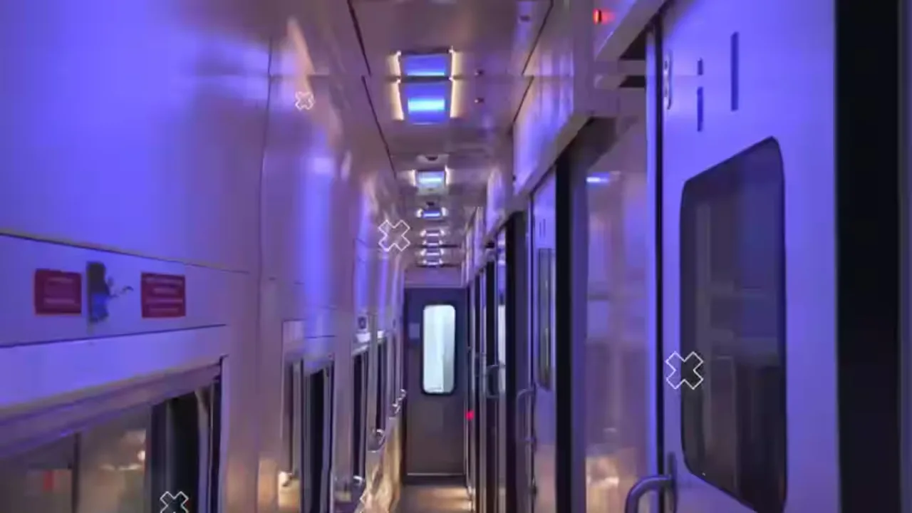 Vande Bharat Sleeper Train Interior Design Photos