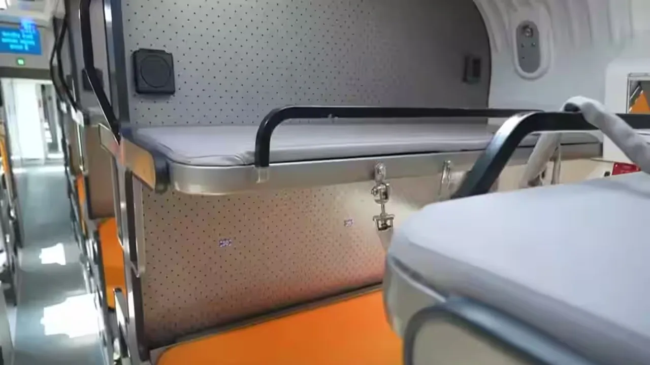 Vande Bharat Sleeper Train Interior Design Photos
