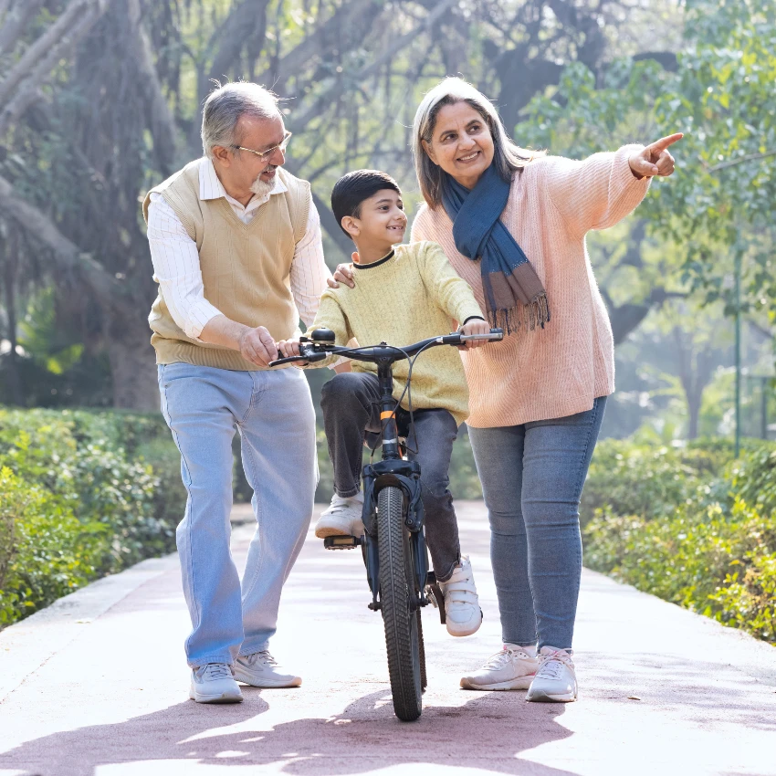 grandparents with boundaries happy relationship grandson