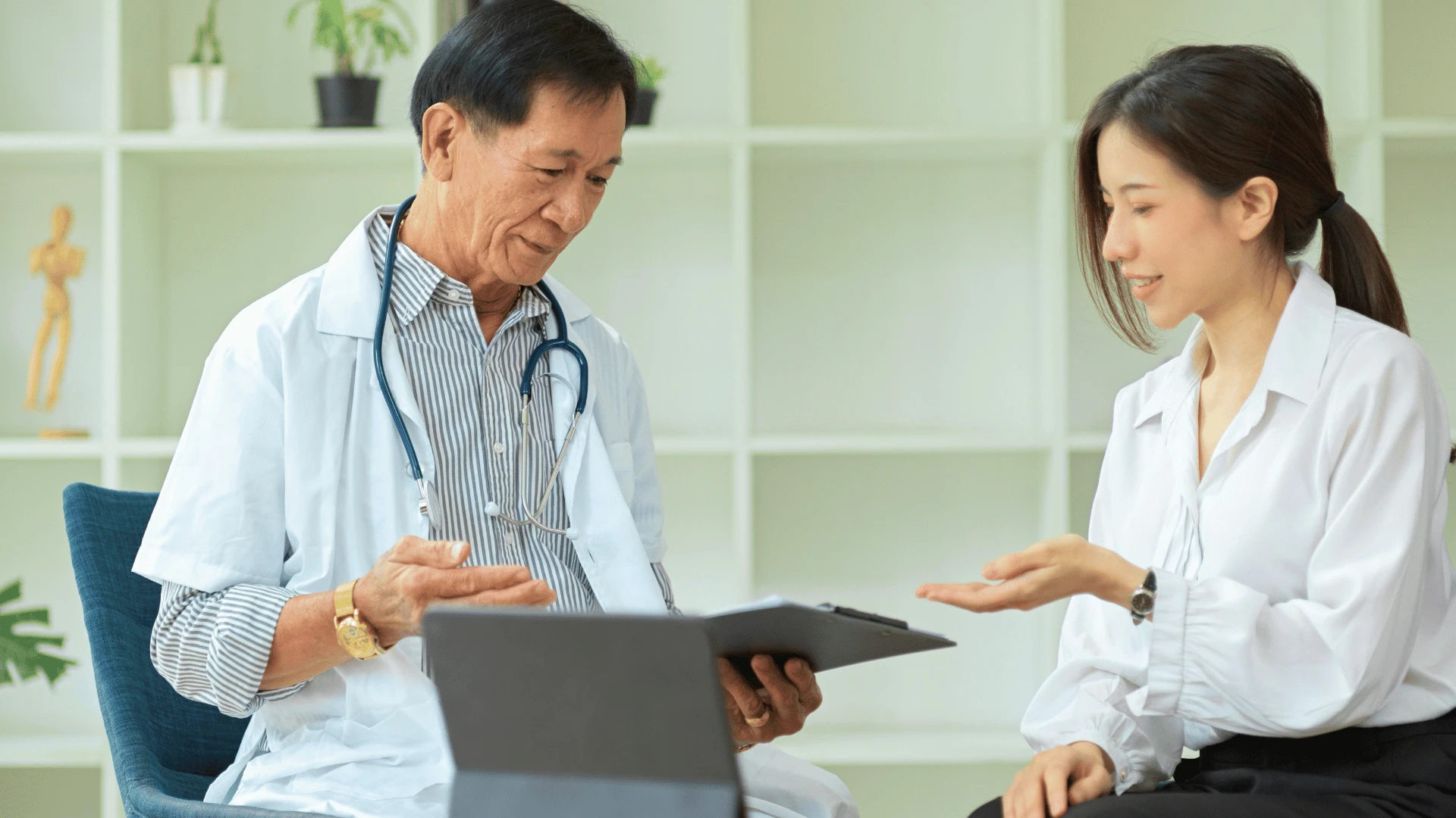 patient asking about the need for antiobiotics get better care their doctors