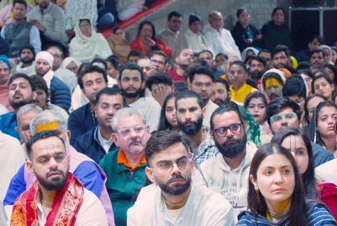 Anushka Sharma and Virat Kohli fly down from London to seek blessings of Premanand Ji Maharaj; fans age-shame Anushka, say she 'looks older than Virat'