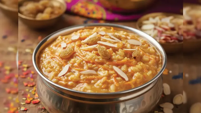 Kheer-Style Carrot Halwa