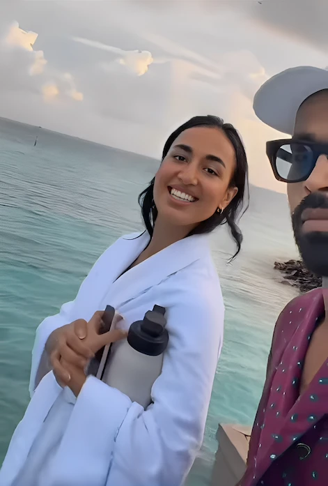 Mahieka Sharma with Hardik Pandya