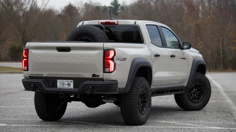 2026 Chevy Colorado ZR2 Bison rear view