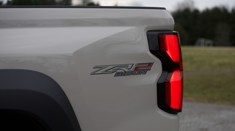 Colorado ZR2 Bison decal