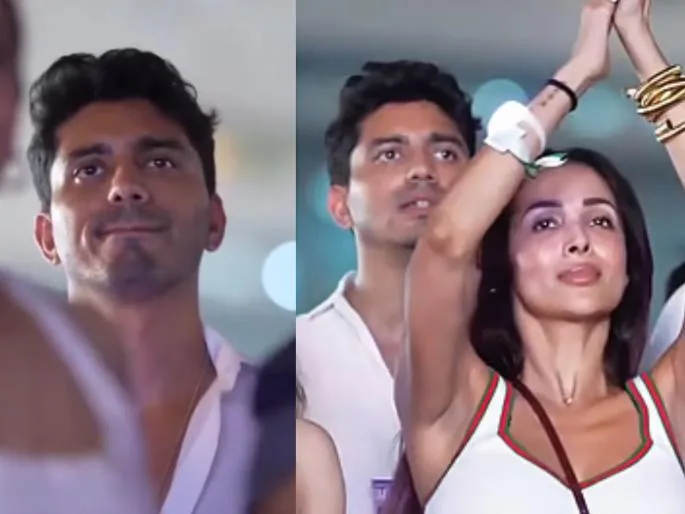 Harsh Mehta with Malaika