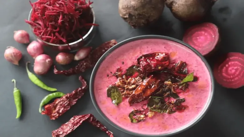 Beetroot Raita