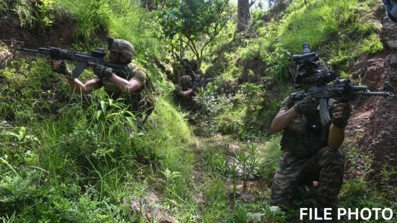 File picture of encounter in J&K Encounter