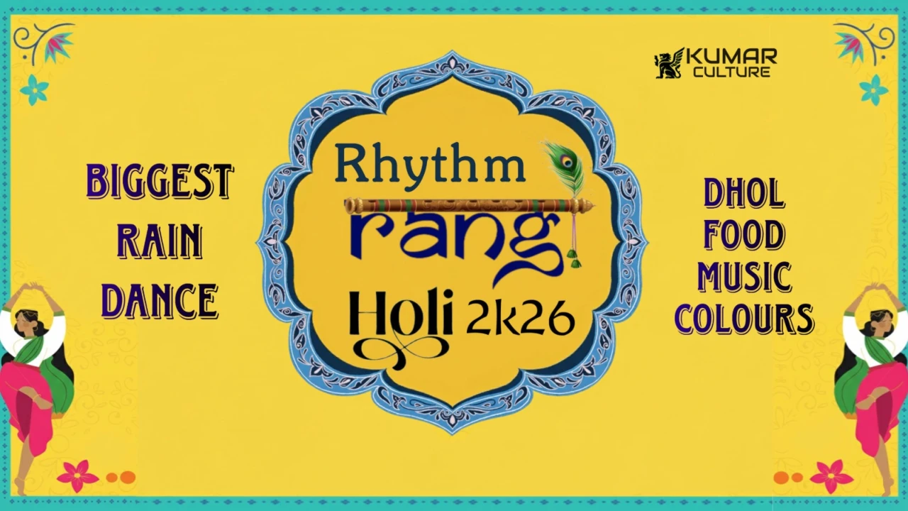 RHYTHM RANG HOLI 2k26 : PUNE’s Biggest Rain Dance