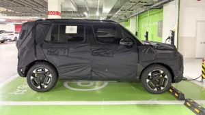 Kia Syros EV 2026 - New electric SUV with 500km range spotted testing, launch soon in Auto category
