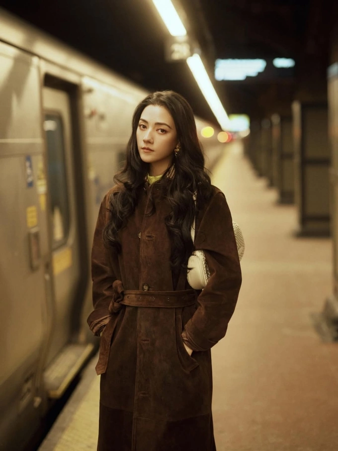 Russian-Mongolian actress Naran. Photo from Narans Instagram