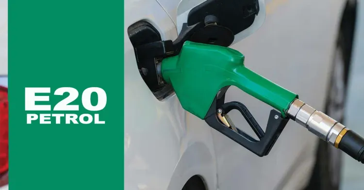 e20 petrol in india
