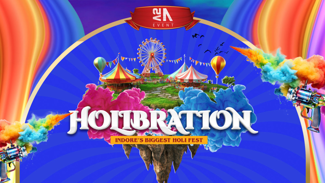 Holibration 8.0 - The Biggest Color Fiesta | Indore | Holi 2026
