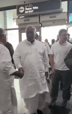 Leader of the Opposition Rahul Gandhi and Congress President Mallikarjun Kharge Rahul Gandhi, Kharge