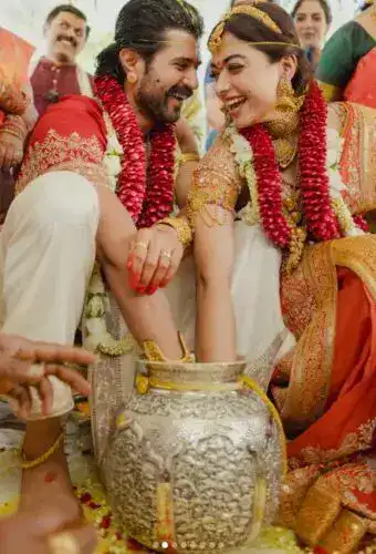 First pictures of Rashmika Mandanna and Vijay Deverakonda's wedding go viral
