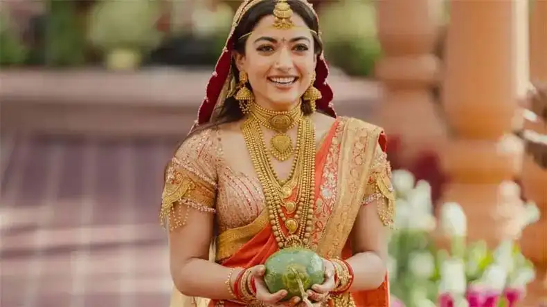 Jewelery created a stir in Rashmika and Vijay's wedding