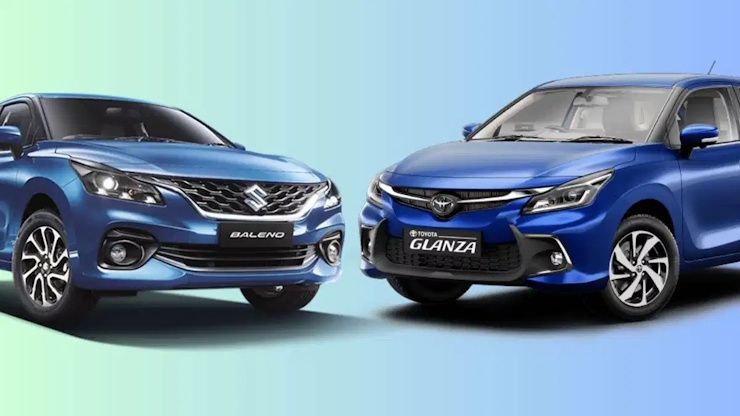 toyota glanza and the maruti baleno toyota glanza and the maruti baleno