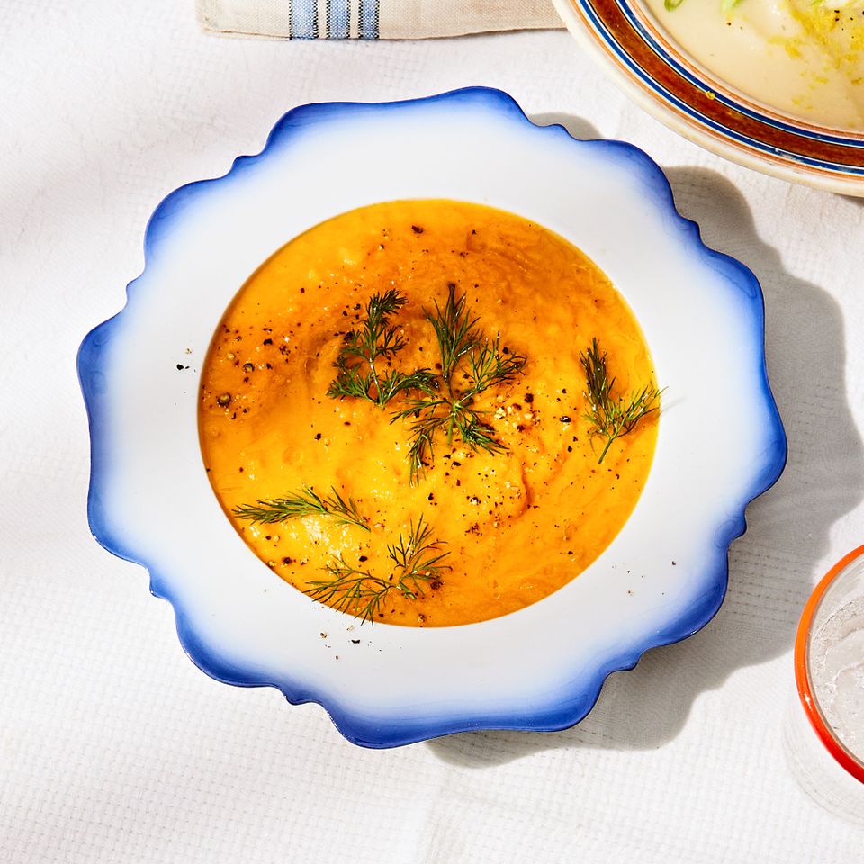 Use-It-Up Vegetable Soup Credit: Photography / Jenny Huang, Food Styling / Tyna Hoang, Prop Styling / Nicole Louie