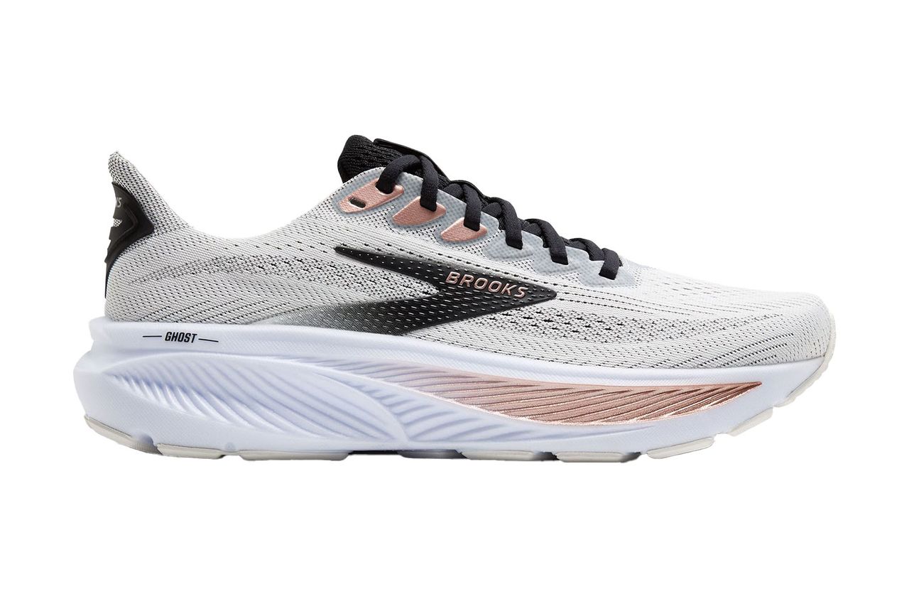 A single Brooks running shoe showcased from the side view Credit: Brooks