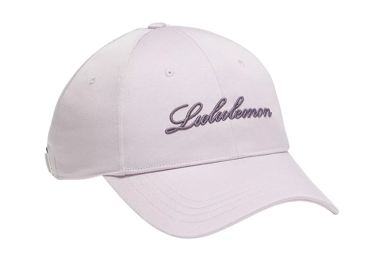 lululemon Structured Ball Cap Script Credit: lululemon