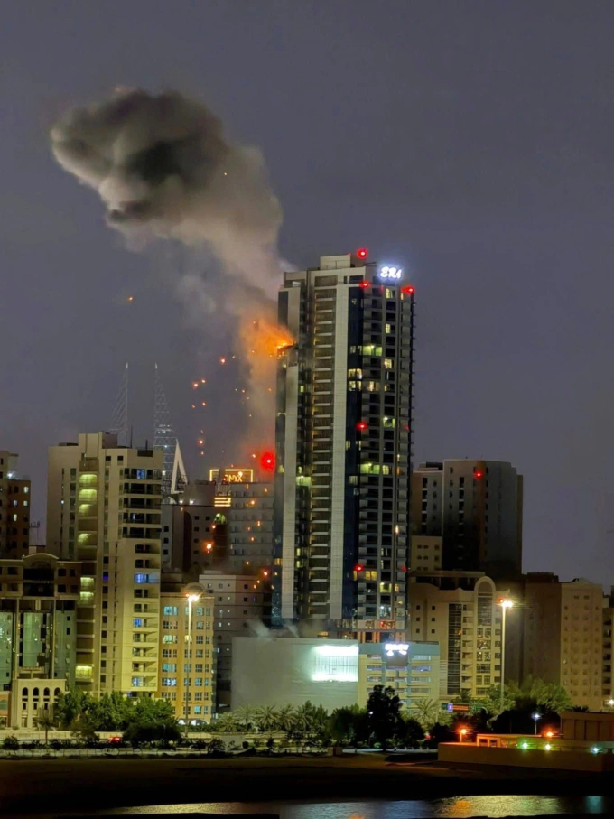 The residential area in Hora, capital Manama, Bahrain was raided on the evening of February 28. Photo: Nguyen Ba Thai