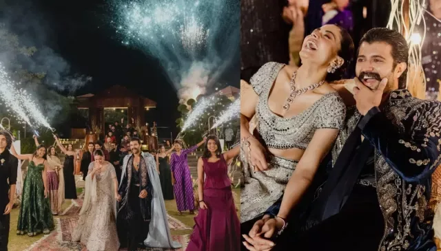 Vijay and Rashmika celebration