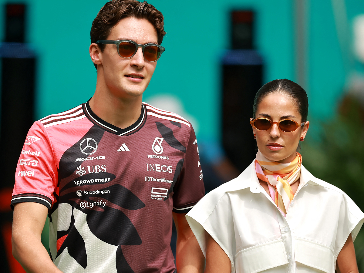 George Russell Carmen Montero Mundt AFP George Russell Carmen Montero Mundt AFP