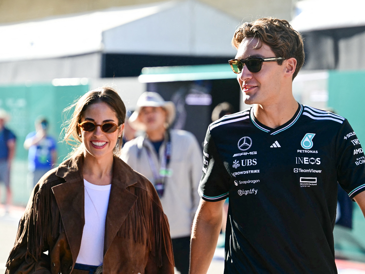 George Russell Carmen Montero Mundt George Russell Carmen Montero Mundt