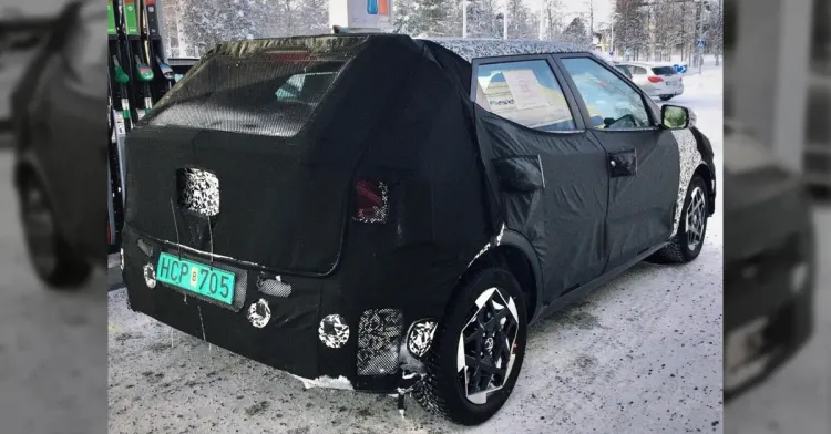 new generation hyundai i20 rear new generation hyundai i20 rear