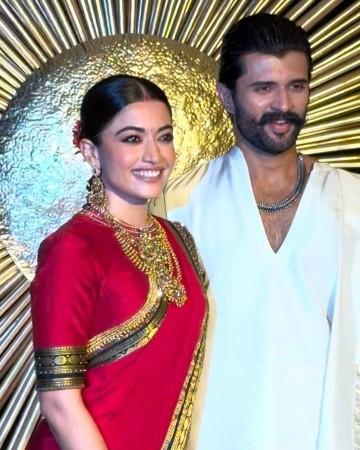 Vijay Deverakonda jokes about his wedding events at Hyderabad reception, says 'we hope to end the celebrations and now go underground'