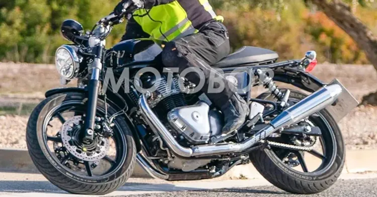 royal enfield continental gt 750 spied in india
