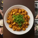 Your cauliflower curry is ready. Serve it hot with rice or puris.