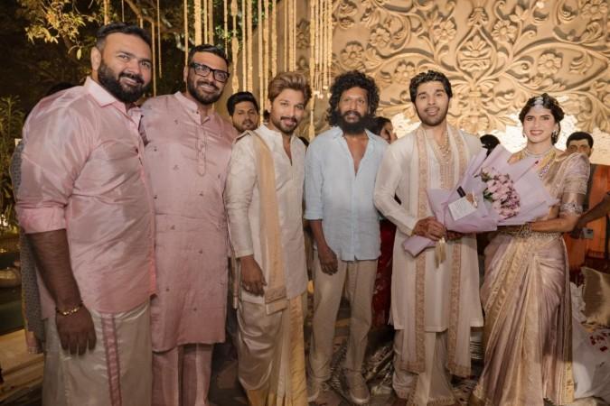 Allu Sirish-Nayanika Tie The Knot In An Intimate Wedding; Ram Charan, Allu Arjun, Chiranjeevi, Suriya, CM Revanth Reddy Attend