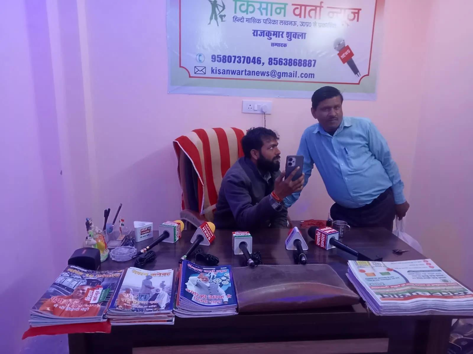 Establishment of Press Club of Media on the sixth mile of Bakshi Ka Talab, resolved to provide free solution to farmers' problems.