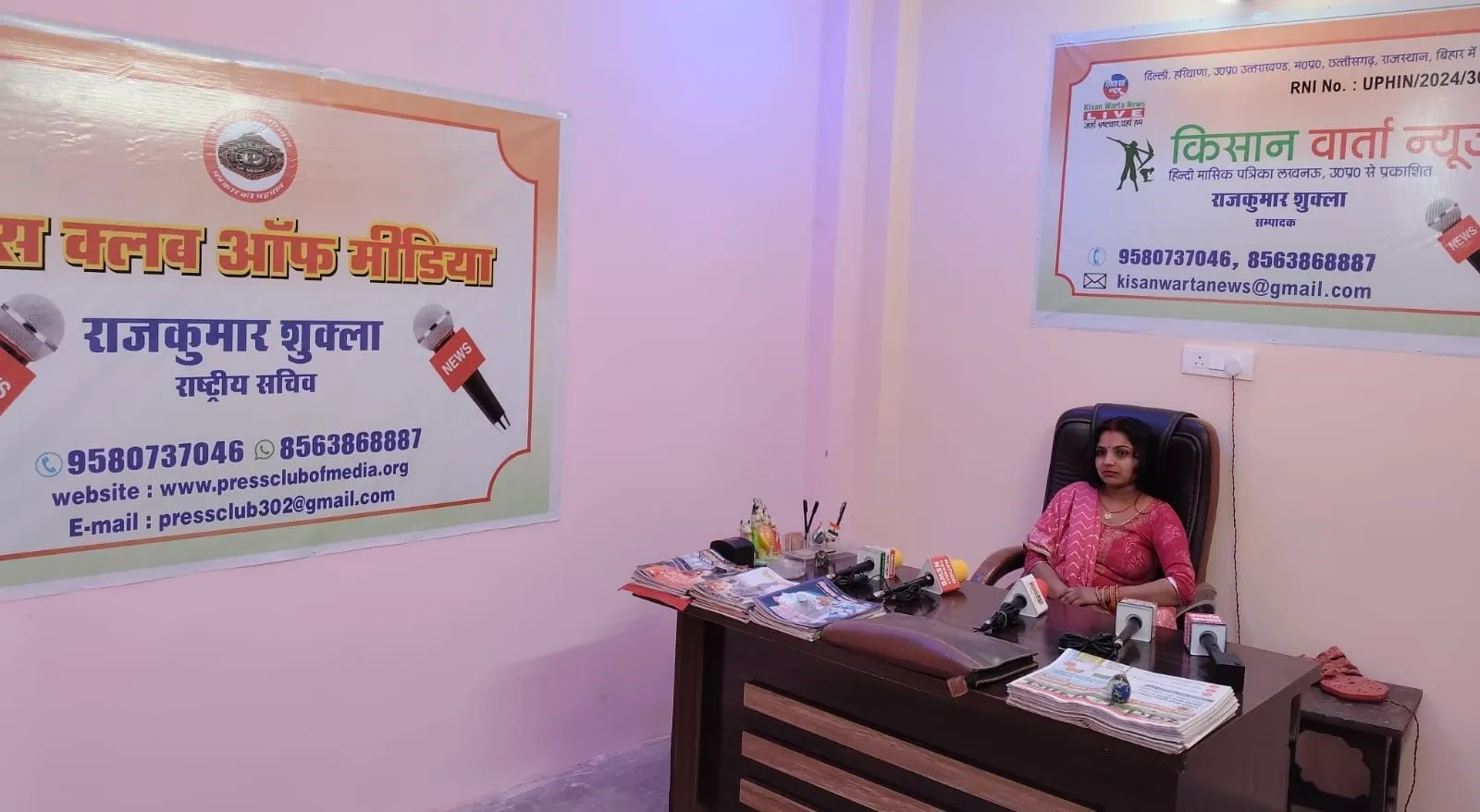 Establishment of Press Club of Media on the sixth mile of Bakshi Ka Talab, resolved to provide free solution to farmers' problems.