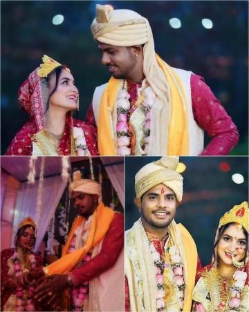 RCB's POCSO-accused Yash Dayal marries social media influencer Shweta Pundir in secret ceremony RCB's POCSO-accused Yash Dayal marries social media influencer Shweta Pundir in secret ceremony